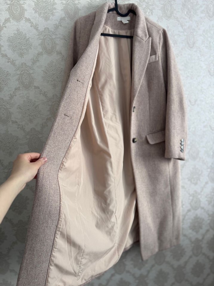 H&M  34 beden yün kaban - Görsel 5