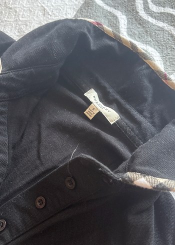 Burberry Burberry Siyah Kısa Kollu Polo Tişört