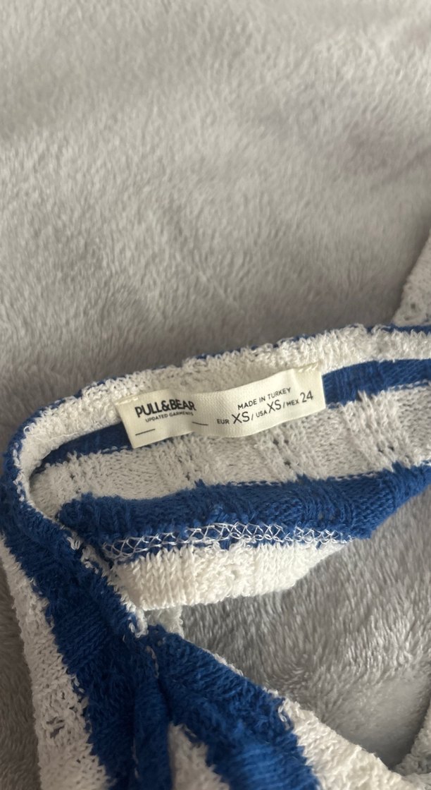 pullandbear cizgili crop - Görsel 3