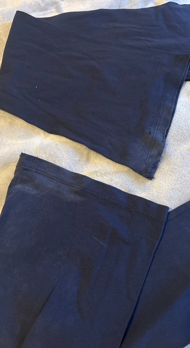 Lacivert ispanyol paca uzun boy tayt - Görsel 2