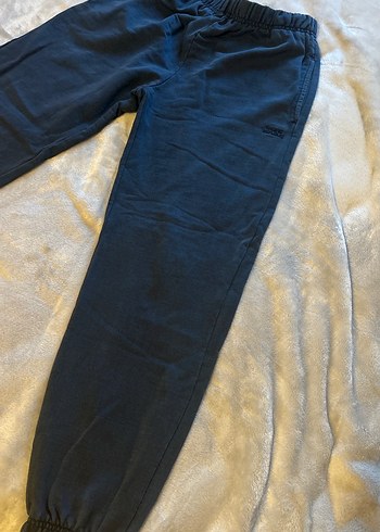 Lacivert Rahat Kesim Kadın Eşofman Altı - Görsel 4