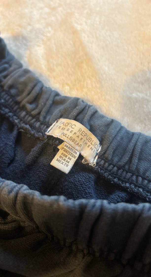 Lacivert Rahat Kesim Kadın Eşofman Altı - Görsel 3