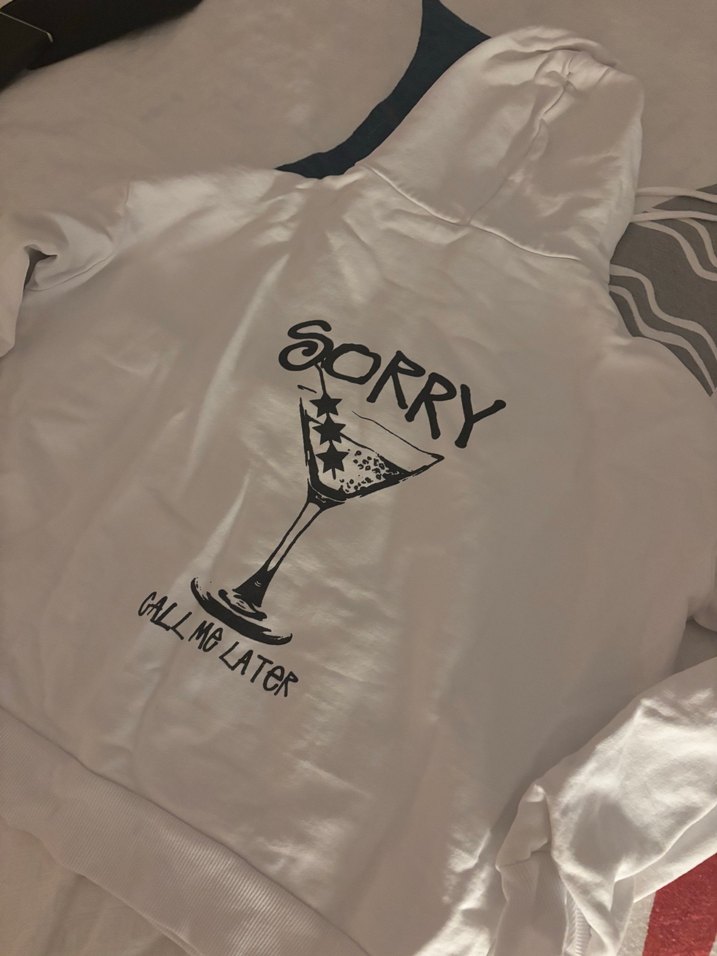 Subdued Beyaz Kapüşonlu Kadın Sweatshirt - Görsel 3