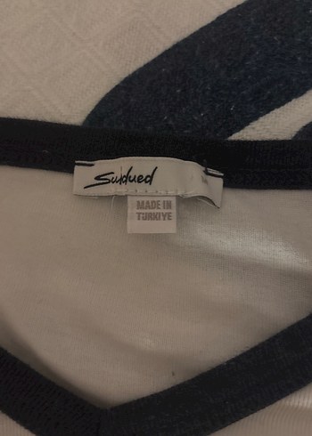 98 baskili subdued pamuklu crop - Görsel 2