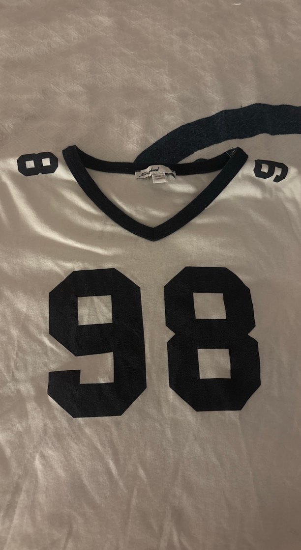 98 baskili subdued pamuklu crop - Görsel 3