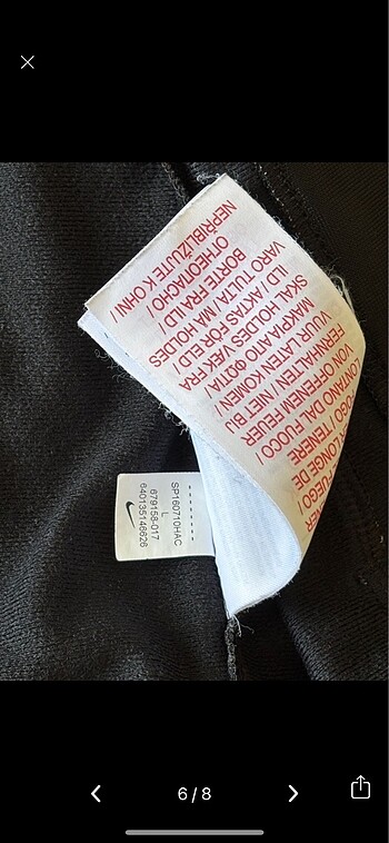 Lisanslı Nıke çocuk ceketi - Görsel 6