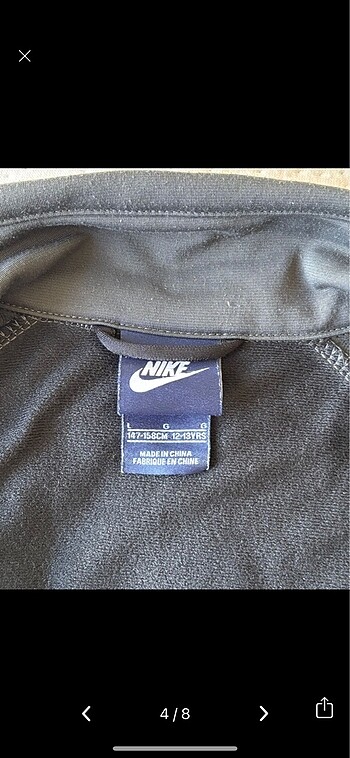 Lisanslı Nıke çocuk ceketi - Görsel 4