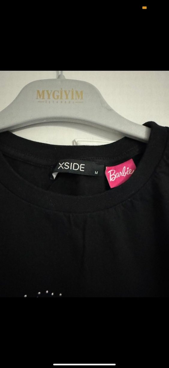 Siyah Barbie Tişört - Görsel 3