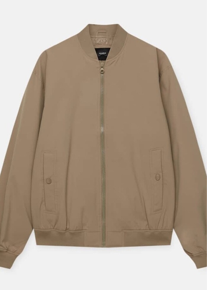 Pull and bear hafif bomber Ceket - Görsel 2