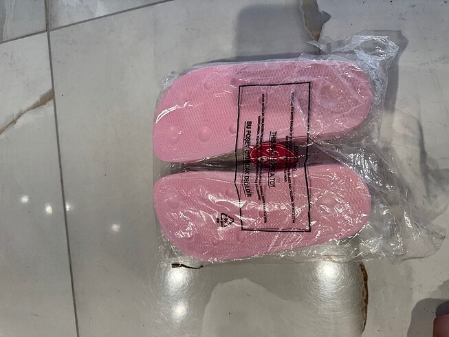 29 Beden Lcw kız çocuk kelebekli terlik yeni paketli k
