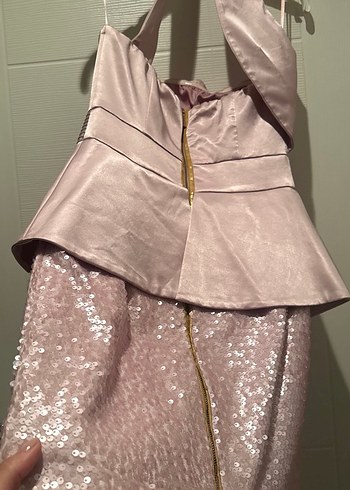 Cengiz Abazoğlu payet Abiye elbise - Görsel 3