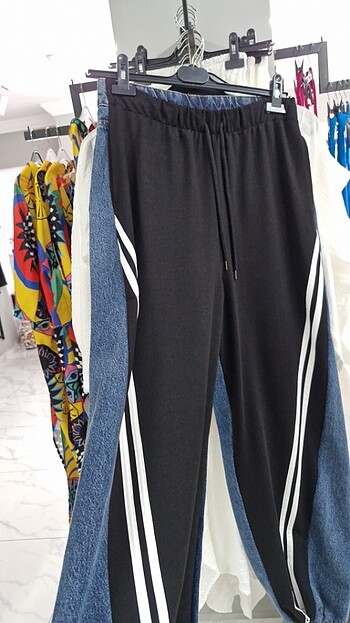 m Beden Çok tarz jean esofman pantalon