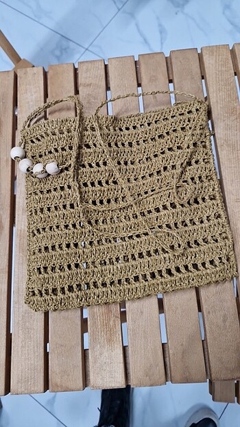 Hasır ip canta - Görsel 2