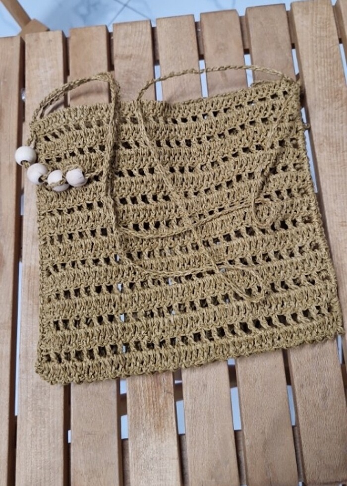 Hasır ip canta - Görsel 2