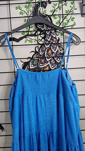 Diğer Askılı mini elbise