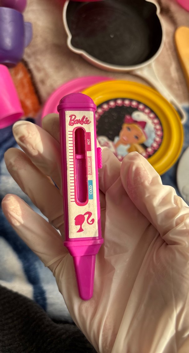 barbie evcilik mutfak seti - Görsel 5