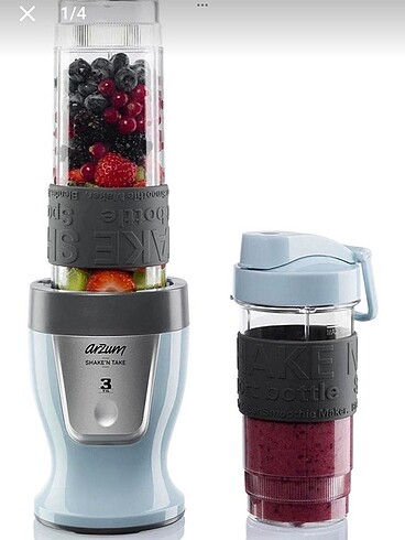 Arzum Shake?n Take smoothie blender mavi