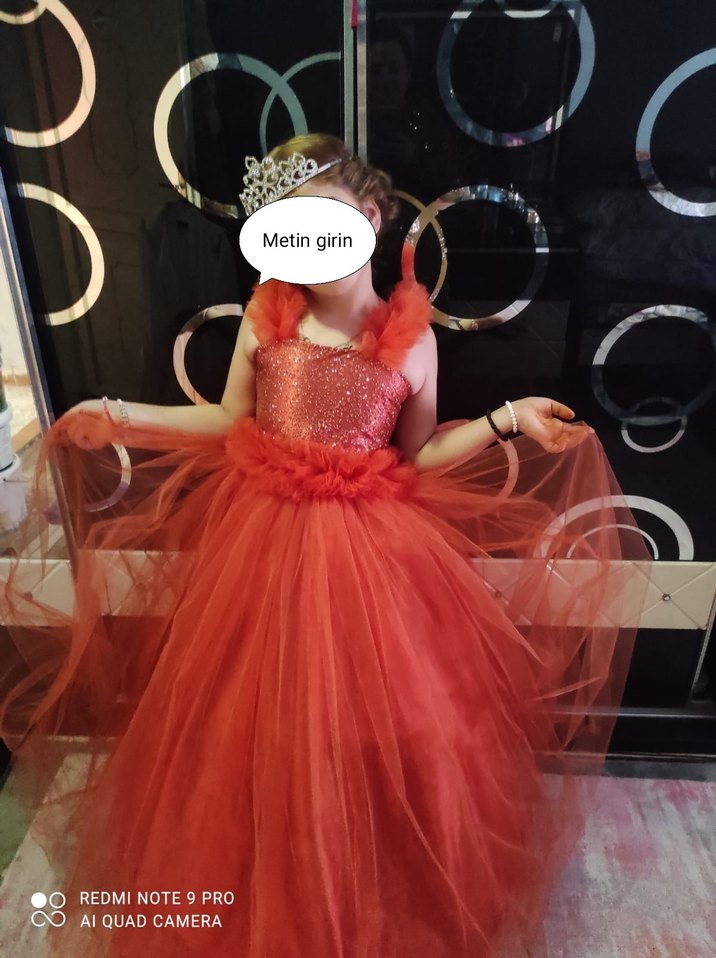 Çocuk abiye gelinlik - Görsel 2