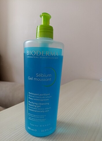 Bioderma yüz temizleme jeli 
