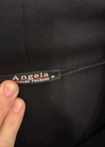 Siyah Uzun Kollu Drapeli Kadın Elbise - Görsel 2