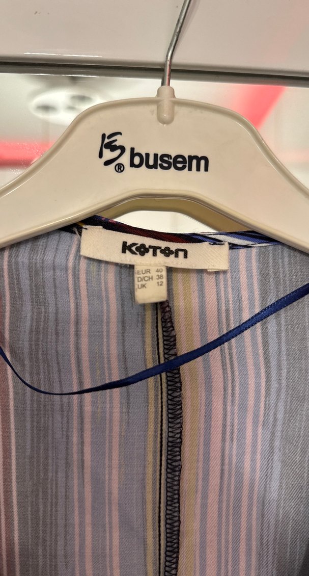 Çok Renkli Bohem Uzun Elbise - Görsel 2