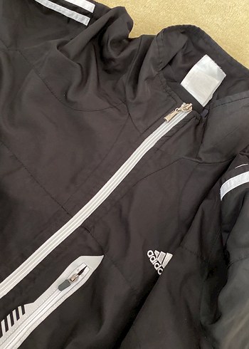 Siyah Fermuarlı Erkek kadın Spor Ceket - Görsel 3