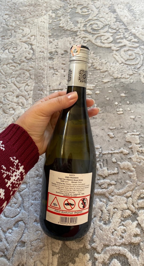 Giotti Vino Frizzante Şarap - Görsel 2