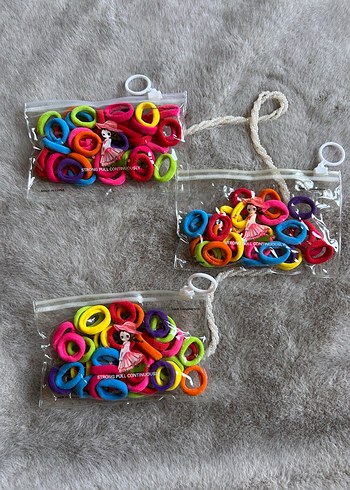 Renkli Boncuklu Nakışlı Çocuk Toka Seti - Görsel 17