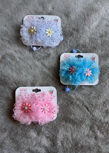 Renkli Boncuklu Nakışlı Çocuk Toka Seti - Görsel 16