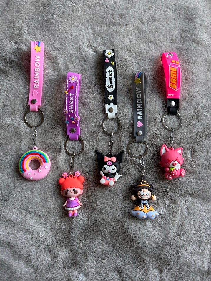 Renkli Boncuklu Nakışlı Çocuk Toka Seti - Görsel 3