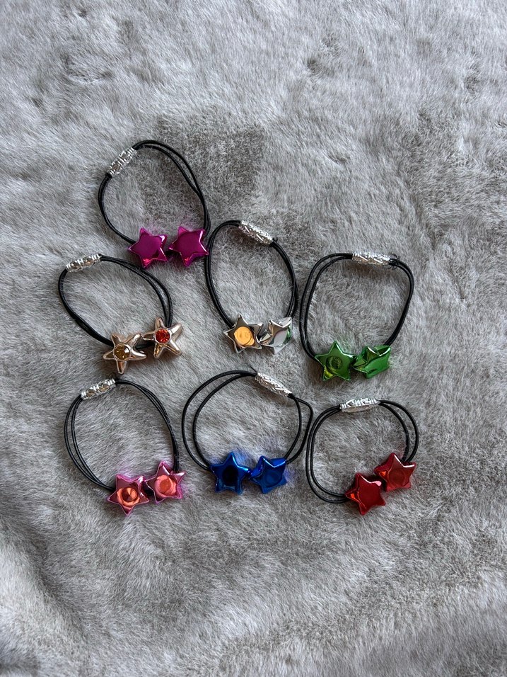 Renkli Boncuklu Nakışlı Çocuk Toka Seti - Görsel 4