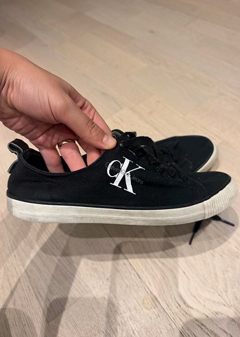 Calvin Klein Siyah Dusuk Bilek Sneaker