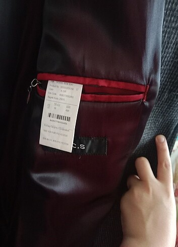 3xl Beden ERKEK GRİ KAŞE KABAN 