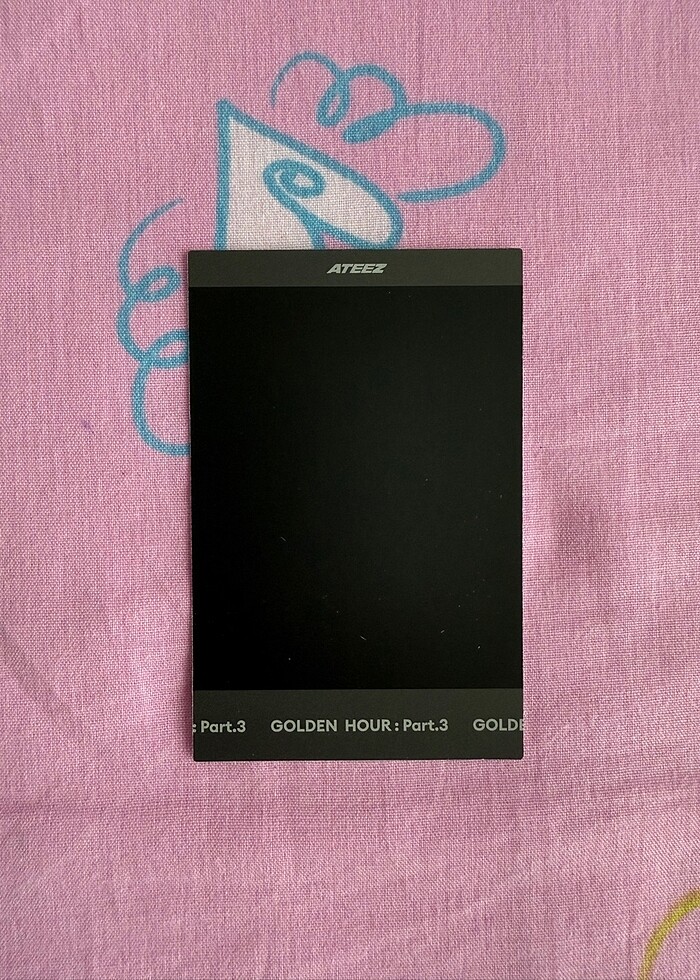 Ateez Hongjoong Golden Hour Part3 Pc - Görsel 2