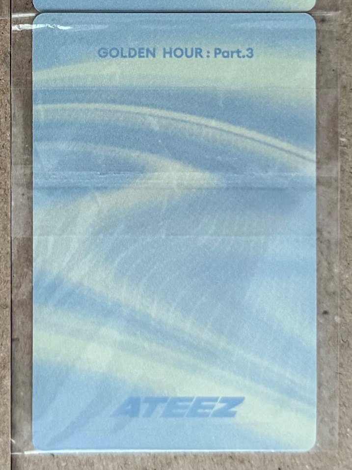 ATEEZ Mingi Golden Hour Pt3 Pc - Görsel 2