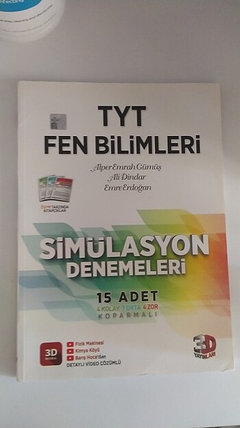 3d yayınları tyt fen simülasyon denemeleri
