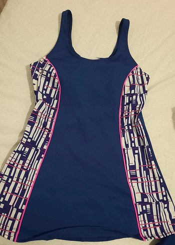 Lacivert Yarı Kapalı Mayo - Görsel 2