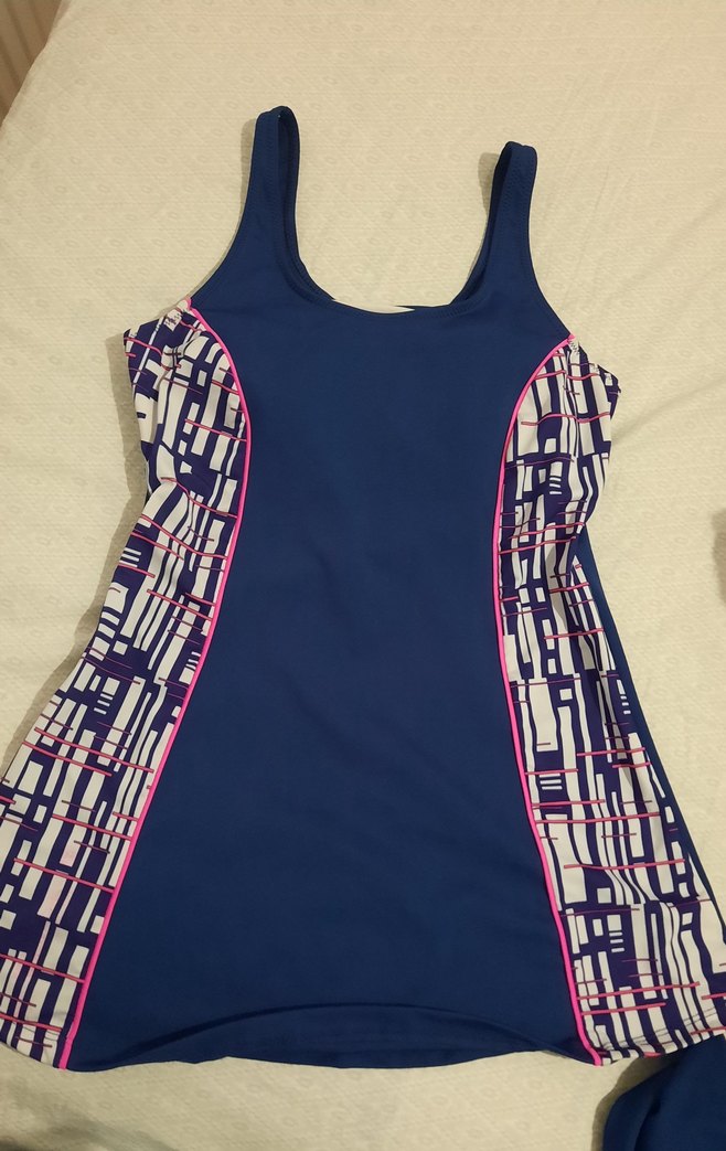 Lacivert Yarı Kapalı Mayo - Görsel 2