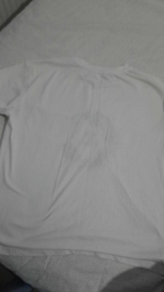 Çiçek Baskılı Beyaz Tişört - Görsel 3