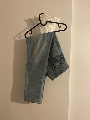 Pull&Bear - Buz Mavi Jeans