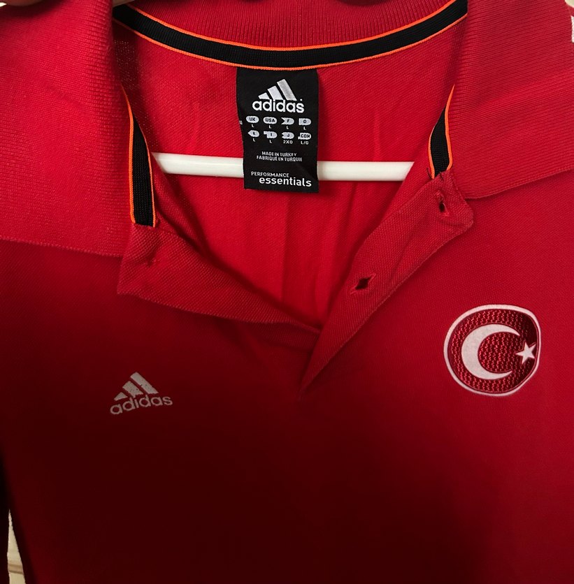 Orijinal Adidas  Polo Yaka Tişört - Görsel 3