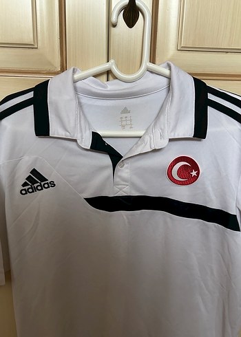 Orijinal Adidas Polo yaka Tişört - Görsel 3