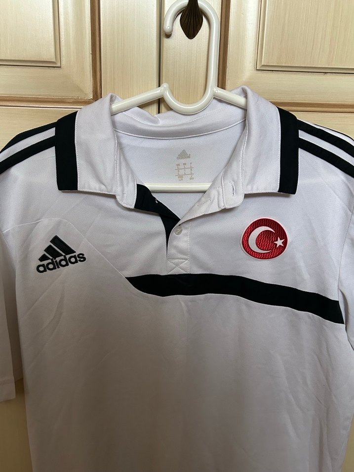Orijinal Adidas Polo yaka Tişört - Görsel 3