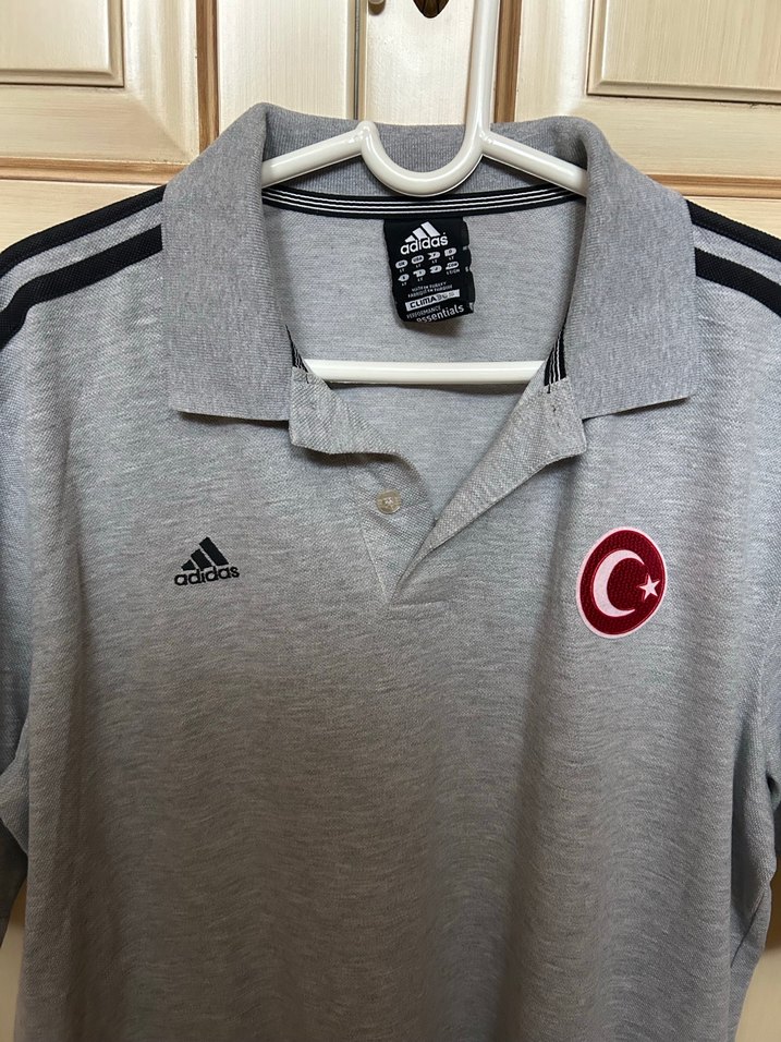 Orijinal adidas Erkek  Polo yaka Tişört - Görsel 3