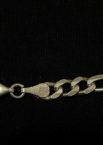 925 ayar erkek gümüş bilekik - Görsel 5