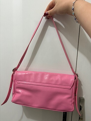 Pull and Bear Pull&bear pembe çanta