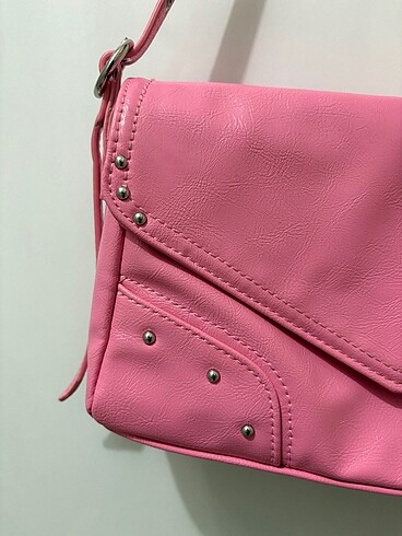  Beden Pull&bear pembe çanta