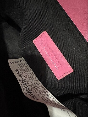  Beden pembe Renk Pull&bear pembe çanta