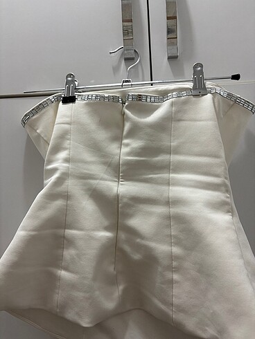 Zara Zara tasli straplez bluz