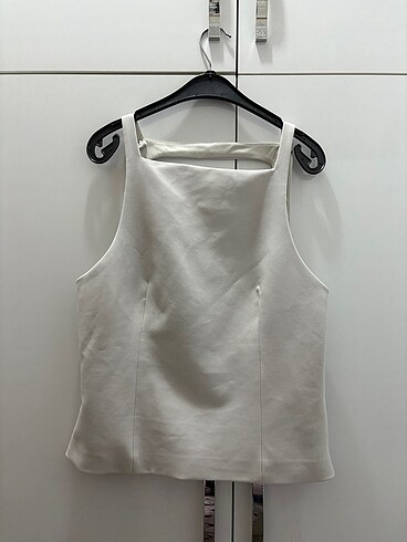 Zara sırt dekolteli top